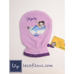 Betty Boop Drap de Bain Brodé et Personnalisé DRA-175