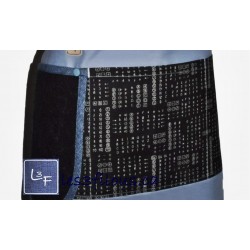 Ecole Lettre Chiffre Tablier Essuie-mains Adulte Couleur Bleue TEM-086P