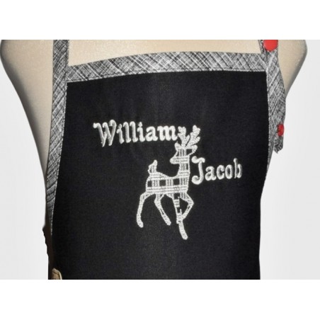 Chevreuil Choix de Broderie pour Tablier EXT-000