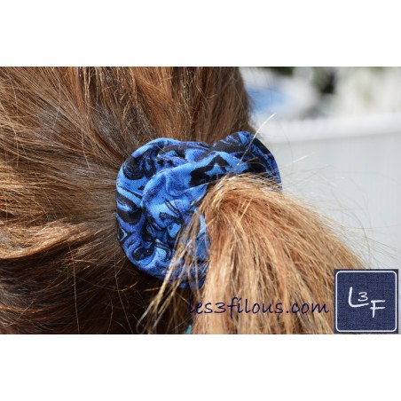 Mon Chouchou fait sur mesure avec mon choix de tissu Attache Cheveux Chouchou Scrunchie ATT-000