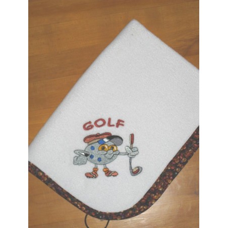 Serviette de Golf en stock Prénom brodé inclus GOLF-015