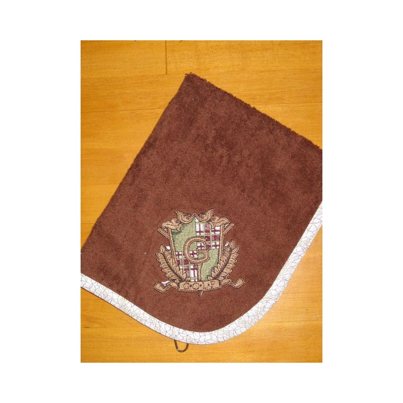 Serviette de Golf en stock Prénom brodé inclus GOLF-019