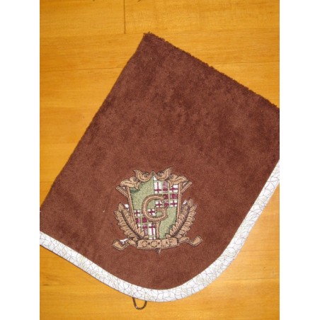 Serviette de Golf en stock Prénom brodé inclus GOLF-019