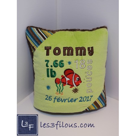 Coussin Couverture Poisson CC-006