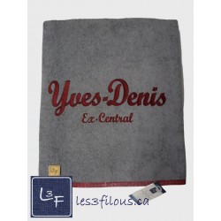 Prénom Logo Drap de Bain Brodé et Personnalisé DRA-151