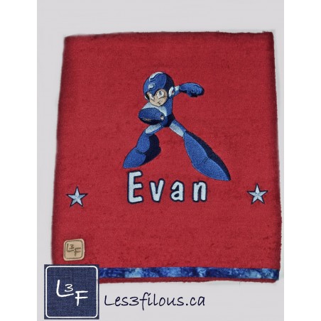 Personnage Drap de Bain Brodé et Personnalisé DRA-153