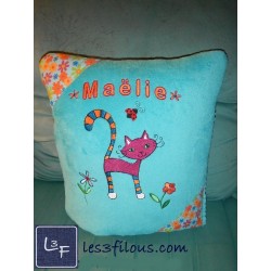 Coussin Couverture Chat CC-019