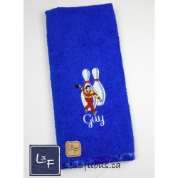 Quilleur Serviette de Bowling BOW-013