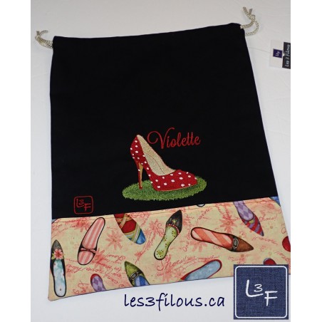 Soulier Talon Haut Sac à souliers SAS-024