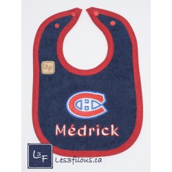 Bavette Hockey Canadiens de Montreal BAV-009