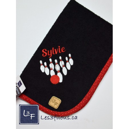 Quilles Serviette de Bowling 10 quilles BOW-008