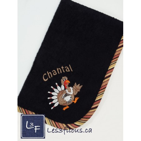 Serviette de Bowling Dinde BOW-004