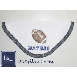 Sport Basketball Volleyball Soccer Football Tennis Baseball Drap de Bain Brodé et Personnalisé DRA-164