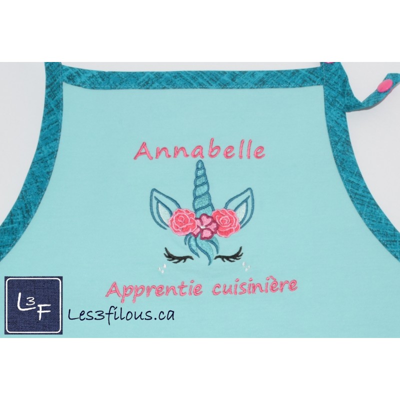 Licorne Choix de Broderie pour Tablier EXT-063