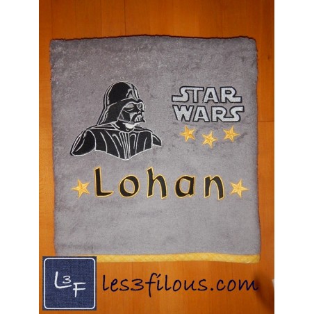 Darth Vader Drap de Bain Brodé et Personnalisé DRA-062