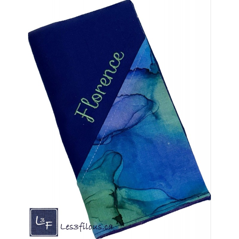 Protège Carnet de Santé Aquarelle  Personnalisé SAN-006