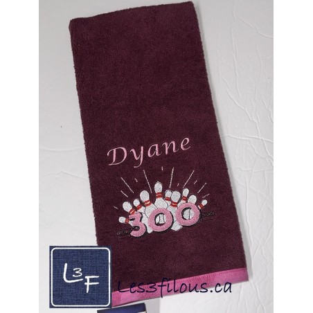 Serviette de Bowling Partie Parfaite 300 BOW-025