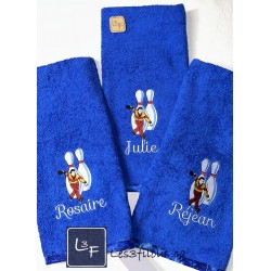 Quilleur Serviette de Bowling BOW-013