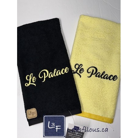 Essuie-mains Brodé Personnalisé ESS-029