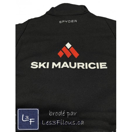 Service de Broderie sur dos de manteau et devant BRO-119