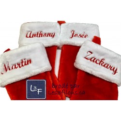 Bas de Noel Service de Broderie  BRO-099