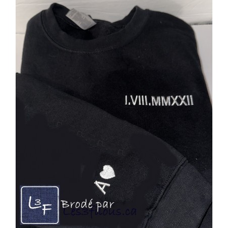 Service de Broderie sur Chandail BRO-124