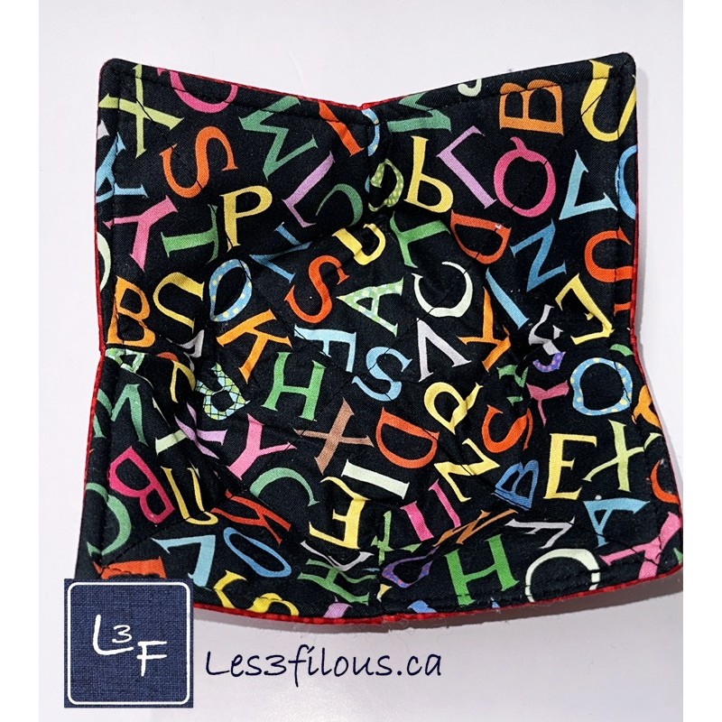 Lettre Chiffre Ecole, Chauffe Plat pour micro-onde, BOL-115P