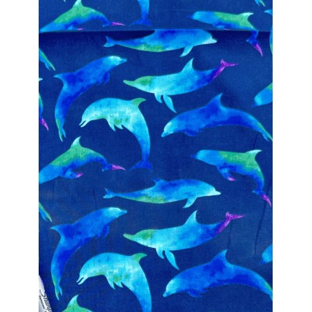 Dauphins Tissu TIS-0850