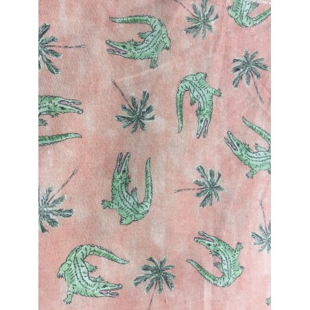 Crocodile Alligator Tissu TIS-0810