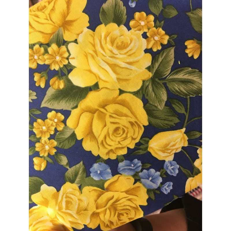 Fleurs Roses Jaunes TIS-1006