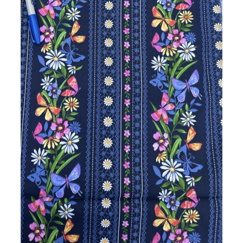 Fleurs et Papillon TIS-1027