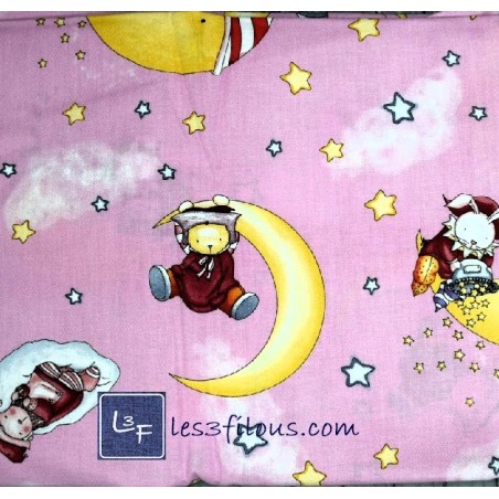 Ourson Lapin Pays des Rêves Lune TIS-1660