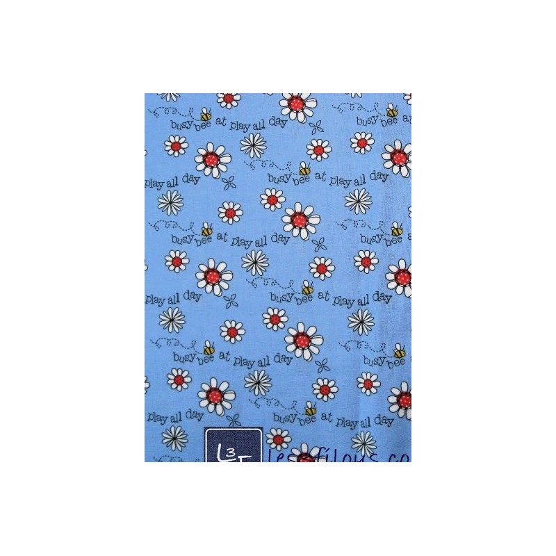 Fleurs Marguerites Abeilles Bee Busy TIS-1029
