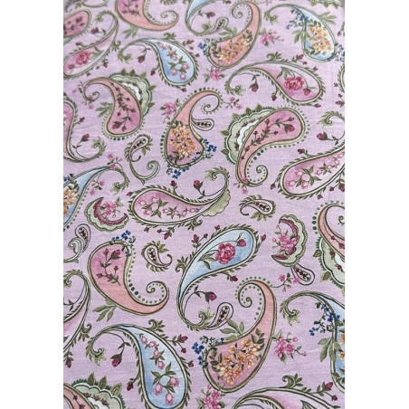 Paisley Fleurs  Rose TIS-1714