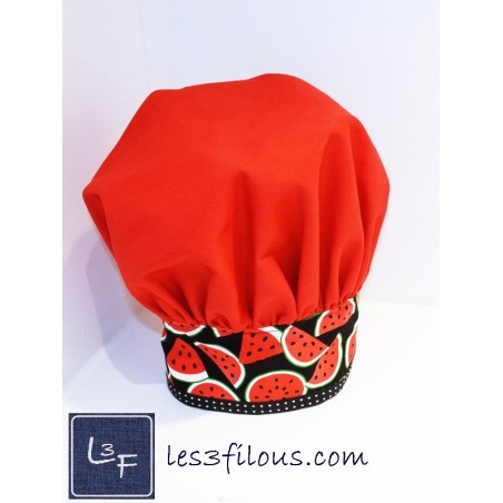 Toque Melons brodée à votre nom TOQ-005