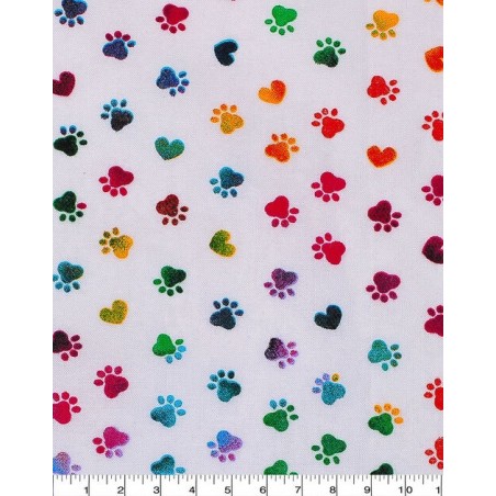 Pattes Chiens Chats Multi couleur TIS-2002