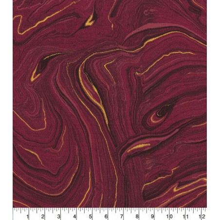 Marbré Bourgogne avec Brillants Or TIS-3003