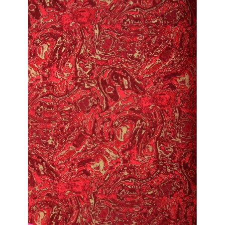 Marbré Rouge et Or TIS-3005