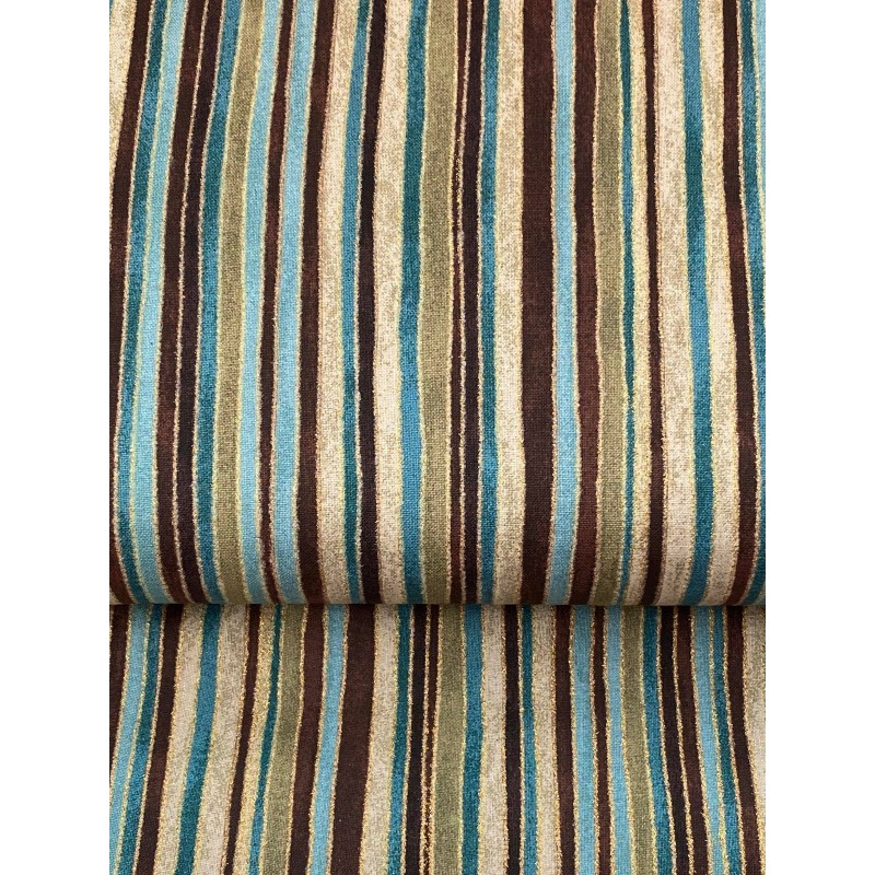 LIgné Multicouleur Brun et Turquoise TIS-3037