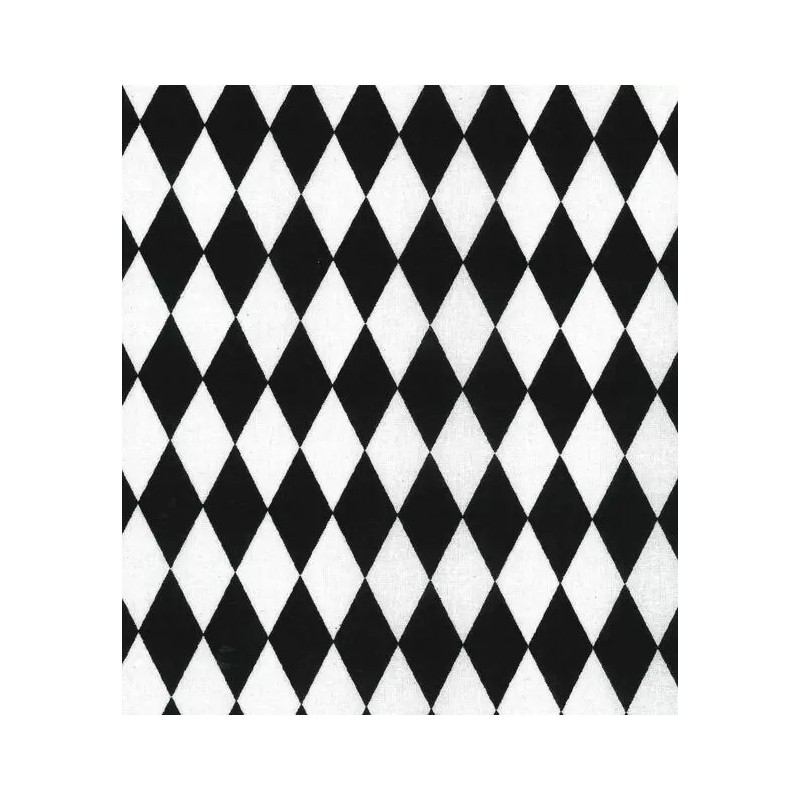 Losange Blanc et Noir TIS-3080