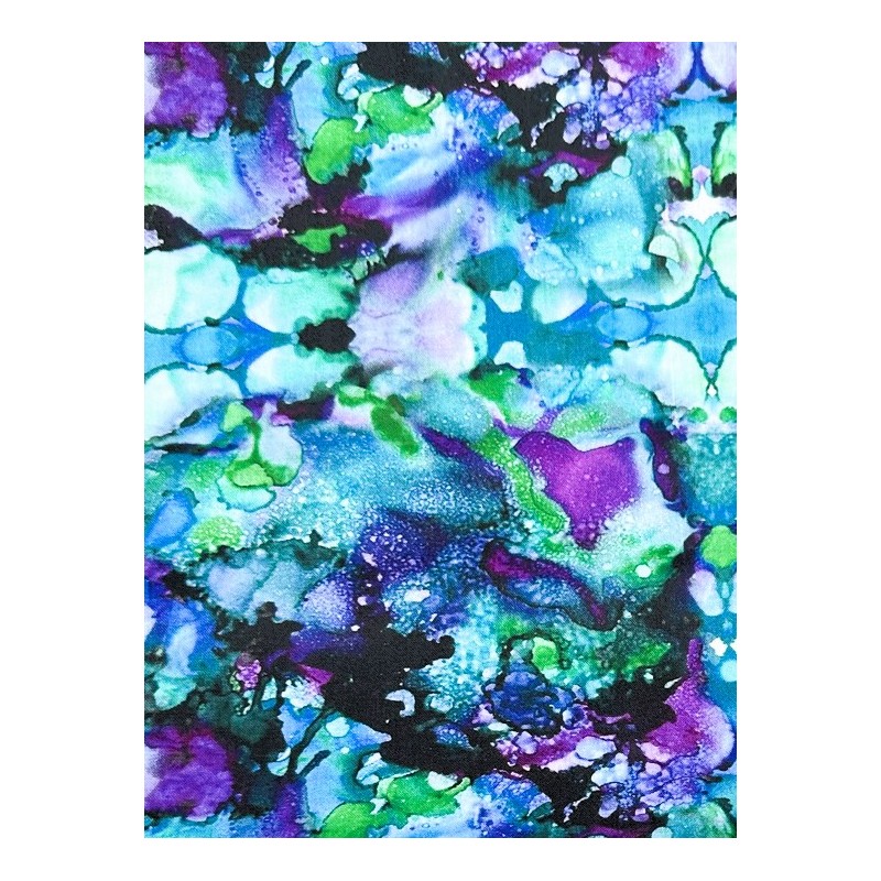 Aquarelle Mauve Bleu TIS-3091*