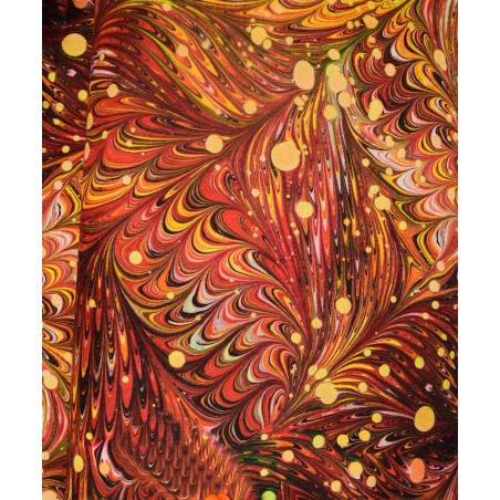 Aquarelle teinte de Orange TIS-3092