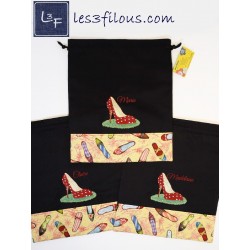 Soulier Talon Haut Sac à souliers SAS-024