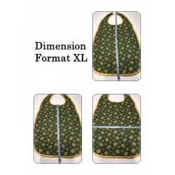 Western Cowboy Bavette Bavoir pour Adulte Format XL BAA-008