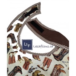 Western Cowboy Bavette Bavoir pour Adulte Format XL BAA-008