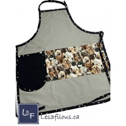 Chien Labrador Epagneul Golden Berger Allemand Tissu TIS-0643*