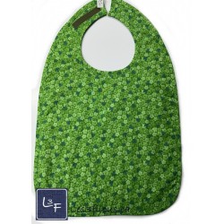 Fleurs Bavette Bavoir pour Adulte Format REG BAA-070P