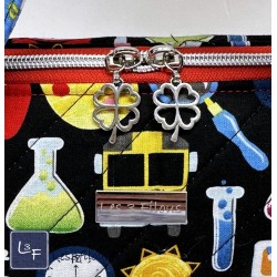 Ecole Autobus Pochette Mia Petit Sac tout usage ( Coffre à crayons, Trousse à maquillage, Voyage) POC-134