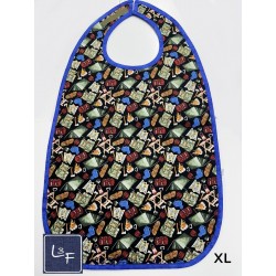 Camping Nature Chasse Peche Bavette Bavoir pour Adulte BAA-103