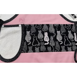 Chats Tablier Enfant avec essuie-mains Prêt à Broder TEN-233P